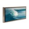 Stupell Industries Bending Ocean Wave Floater Framed Canvas Wall Art Design by Scott Bennion